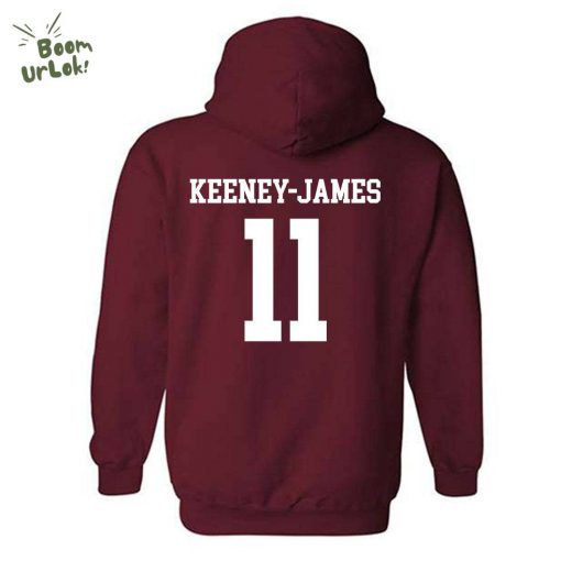 UMass Football Jakobie Keeney James Red Hot Limited Hoodie 2024 – NCAA Gear