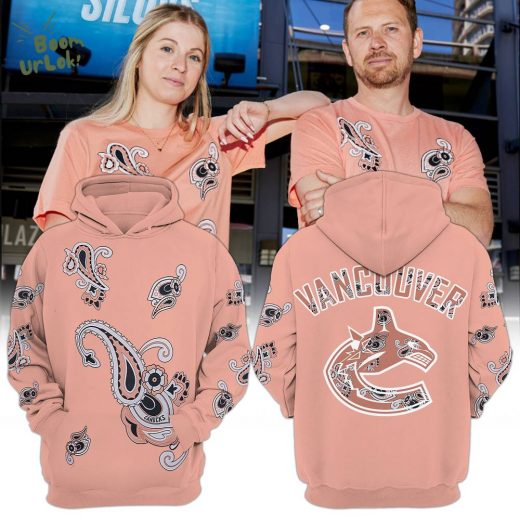 Vancouver Canucks Special Paisley 2024 Hoodie – Limited Edition