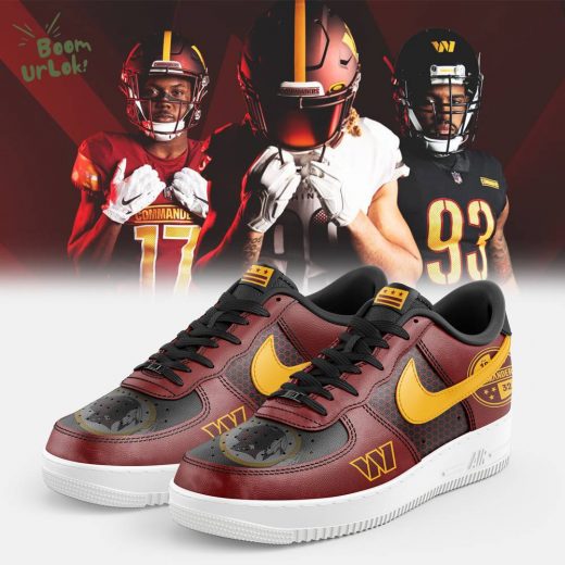 Washington Commanders 2024 Air Force 1 Custom Sneakers