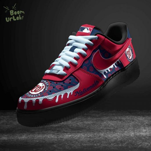 Washington Nationals Limited Edition Nike Air Force 1 Custom Sneakers