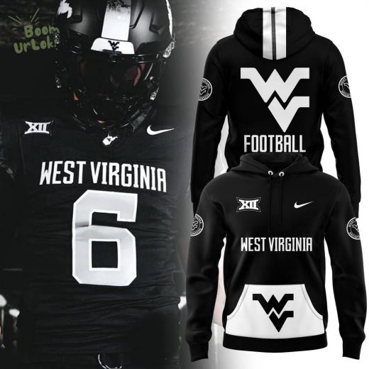 West Virginia Men’s Football Nike MountainBlack Game Hoodie 2024 – NCAA Apparel