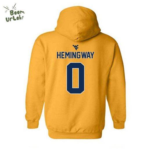 West Virginia NCAA Jayla Hemingway Classic Hoodie 2024 – NCAA Fan Apparel