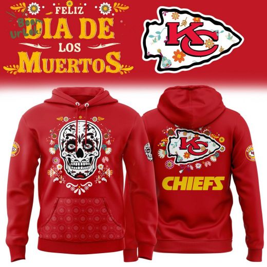 Kansas City Chiefs Dia De Los Muertos 2024 Premium Hoodie