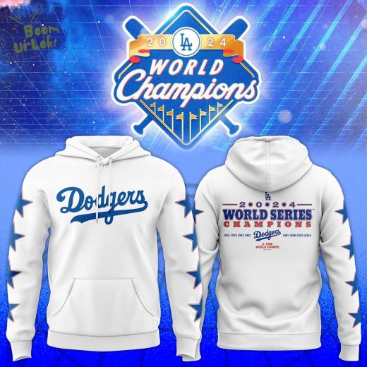 Los Angeles Dodgers 2024 Royal World Series Champions Hoodie