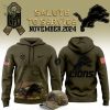 Detroit Lions Nike 2024 Arctic Camo Salute to Service Hoodie