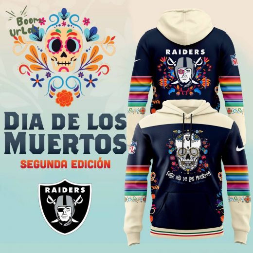 Men’s Nike Las Vegas Raiders 2024 NFL Dia De Los Muertos Hoodie