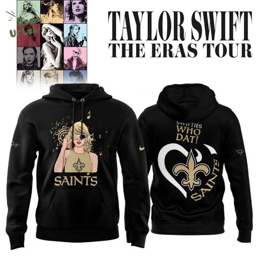 New Orleans Saints x Taylor Swift The Eras Tour 2024 Limited Hoodie