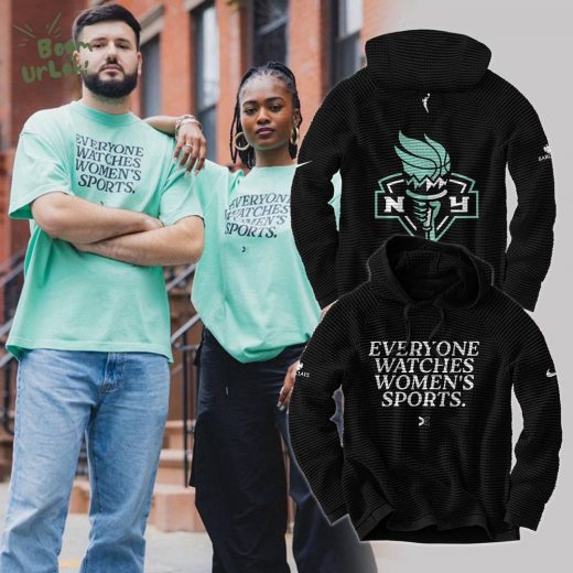 New York Liberty 2024 Basketball Waffle Hoodie