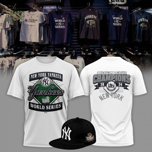 New York Yankees ALCS Champion T-Shirt Apparel – MLB Fan Merchandise