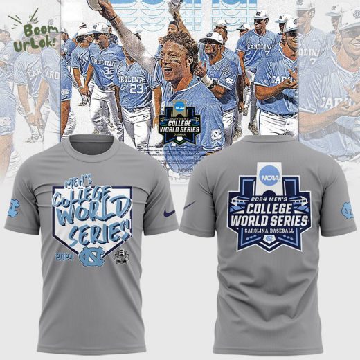 North Carolina Tar Heels 2024 NCAA Men’s Baseball College World Series T-Shirt – Winning Apparel