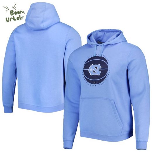 North Carolina Tar Heels Men’s Basketball Blue 2024 Hoodie