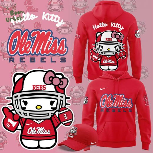 Ole Miss Football x Hello Kitty 2024 Limited Edition Hoodie