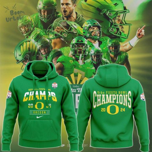 Oregon Ducks 2024 Fiesta Bowl Champions Hoodie