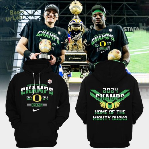 Oregon Ducks 2024 Football Champions Hoodie