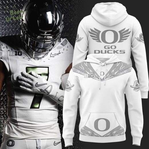 Oregon Ducks 2024 Limited Edition White Hoodie