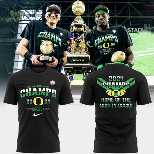 Oregon Football Shirt CHAMPIONS Ducks 2024 Champs T-Shirt – College Sports Gear