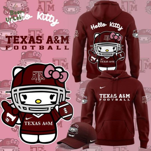 Texas A&M x Hello Kitty HOT 2024 Football Hoodie