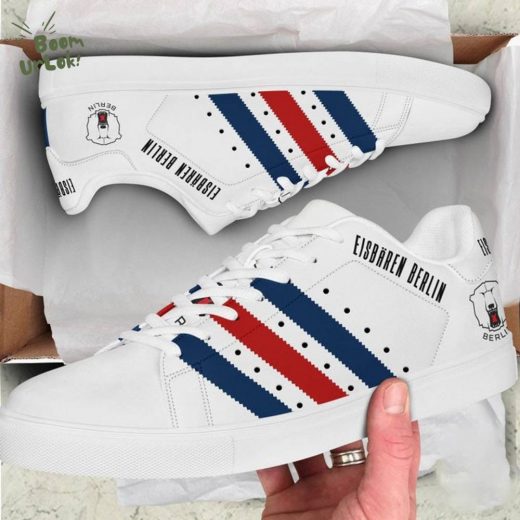 2024 Limited Edition Eisbären Berlin White Stan Smith Shoes | Eisbären Berlin Fan Footwear