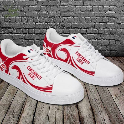 Cincinnati Reds Limited Edition Stan Smith Shoes | MLB Reds Fan Sneakers