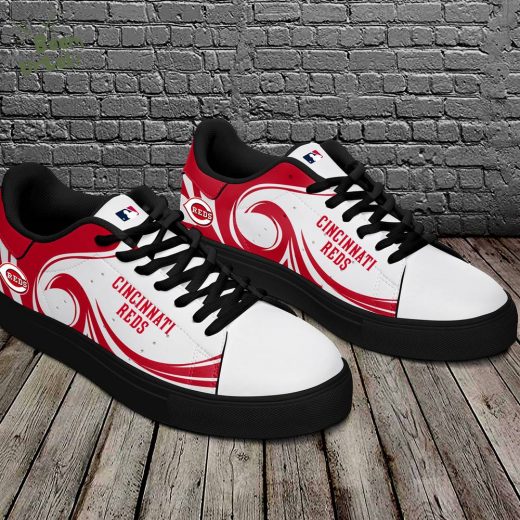 Cincinnati Reds Special Edition Stan Smith Shoes | Limited MLB Reds Sneakers