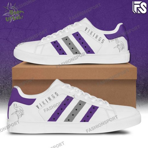 Minnesota Vikings Stan Smith 2024 Shoes | NFL Vikings Custom Sneakers