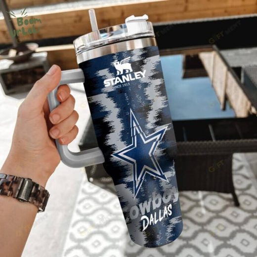 Dallas Cowboys Fan Tumbler 2024 – NFL Stainless Steel Cup for Cowboys Supporters