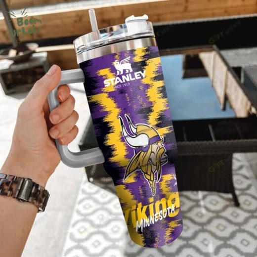 Minnesota Vikings Fan Tumbler 2024 – Custom NFL Tumbler for Vikings Fans