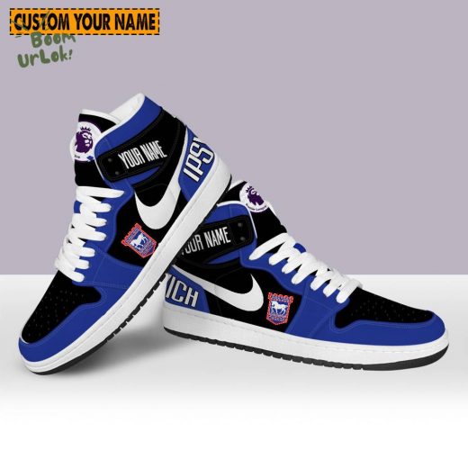 Air Jordan 1 Ipswich Town Club Custom Fan Shoes 2024 Hot Limited Edition