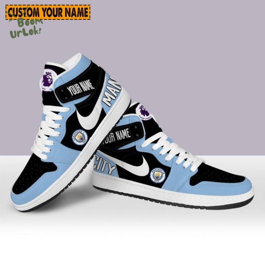 Air Jordan 1 Man City Custom Fan Shoes 2024 Hot Limited Edition