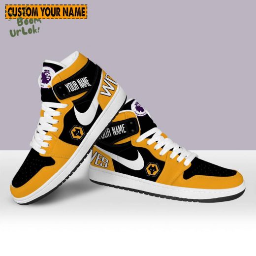 Air Jordan 1 Wolverhampton Wanderers Club Custom Fan Shoes 2024 Hot Limited Edition