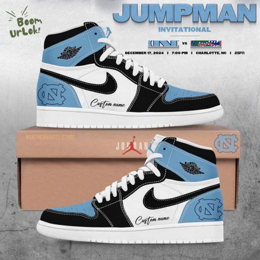 Carolina Tar Heels Jumpman Invitational 17th Dec 2024 Air Jordan 1 Limited Edition Shoes