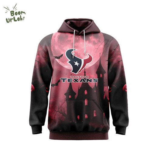 Houston Texans Unisex Comfort Hoodie Halloween 2024 – Texans Halloween Hoodie