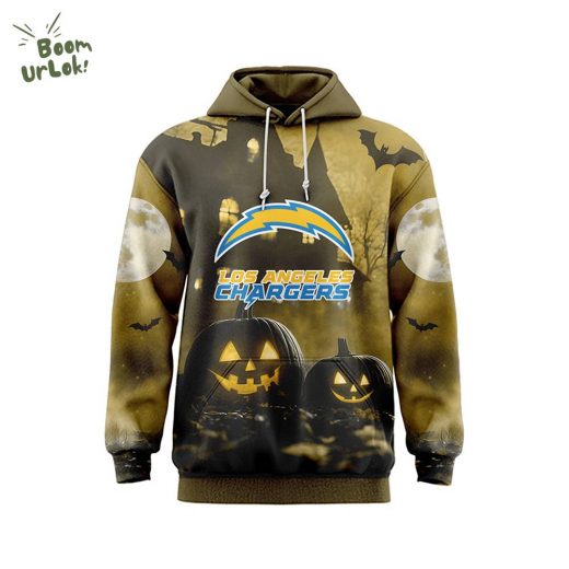 Los Angeles Chargers Unisex Comfort Hoodie Halloween 2024 – Chargers Halloween Hoodie