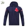 MLB Boston Red Sox Classic Chenille Men’s White Pullover Hoodie – Red Sox Team Hoodie