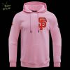 MLB Boston Red Sox Classic Chenille Men’s White Pullover Hoodie – Red Sox Team Hoodie