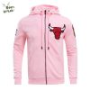 NBA Chicago Bulls Classic Chenille Men’s Red FZ Pullover Hoodie – Bulls Game Day Hoodie