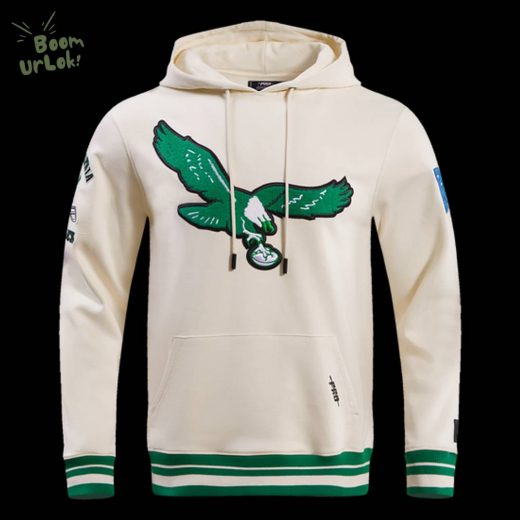 NFL Philadelphia Eagles Retro Classic Men’s Pullover Hoodie – Eagles Team Hoodie