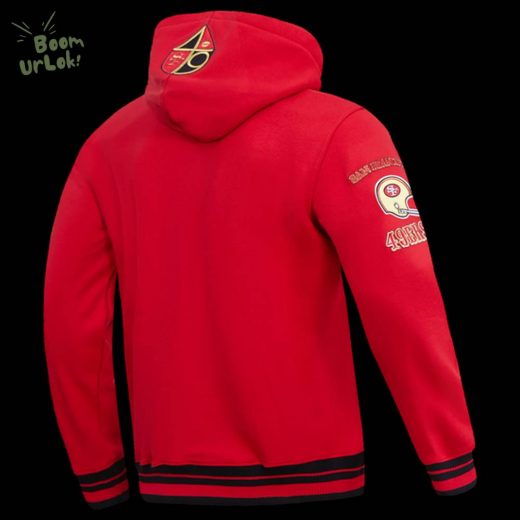 NFL San Francisco 49ers Retro Classic Men’s Pullover Hoodie – Classic 49ers Hoodie