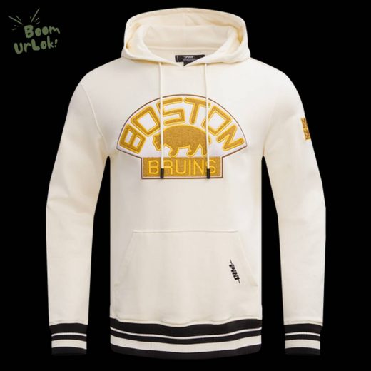 NHL Boston Bruins Retro Classic Men’s Pullover Hoodie – Vintage Hockey Hoodie