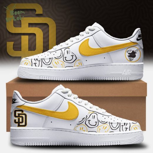 Padres Smile Nike Sneaker Limited Edition 2024 Air Force 1