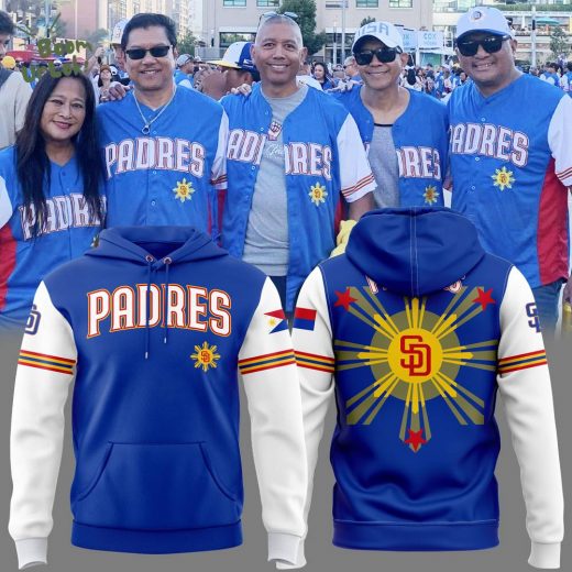 San Diego Padres Filipino Heritage Night Limited 2024 Jersey – Padres Heritage Hoodie