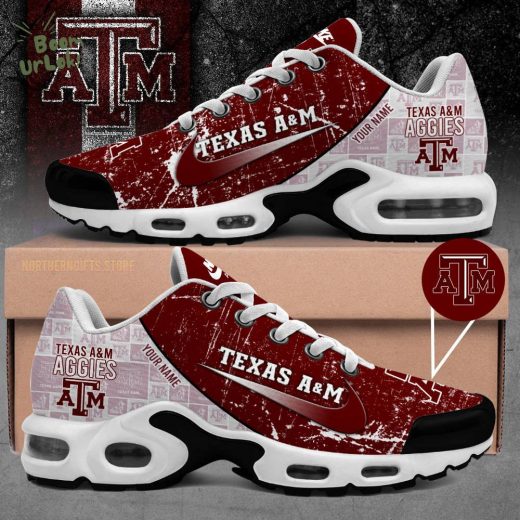 Texas A&M Custom Name Air Max Shoes – 2024 Limited Edition Fan Edition