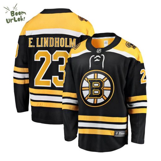 Boston Bruins Elias Lindholm NHL Breakaway Home Jersey Fanatics