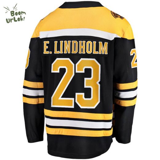 Boston Bruins Elias Lindholm NHL Breakaway Home Jersey Fanatics