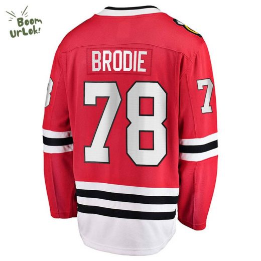 Chicago Blackhawks T.J. Brodie NHL Breakaway Home Jersey Fanatics