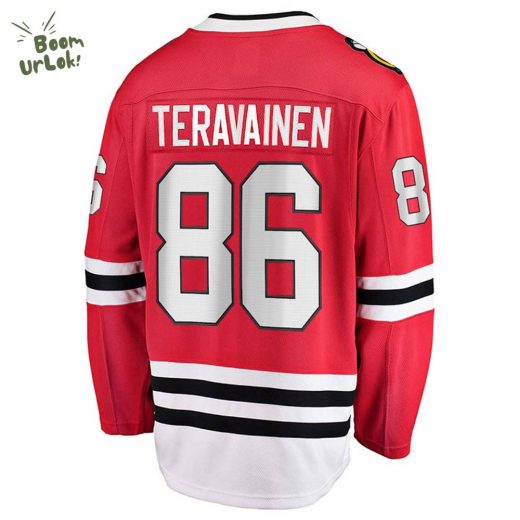 Chicago Blackhawks Teuvo Teräväinen NHL Breakaway Home Jersey Authentic