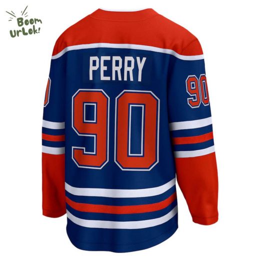 Edmonton Oilers Corey Perry NHL Breakaway Royal Home Jersey Authentic