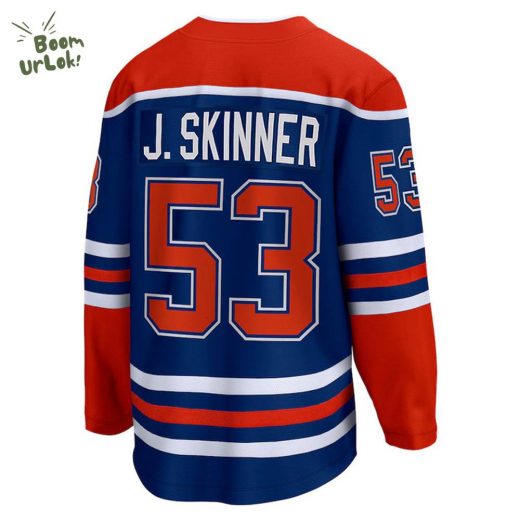 Edmonton Oilers Jeff Skinner NHL Breakaway Royal Home Jersey