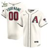 Custom Men’s Arizona Diamondbacks Nike Sand City Connect Limited Jersey