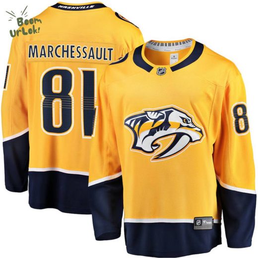 Nashville Predators Jonathan Marchessault NHL Breakaway Home Jersey Fanatics